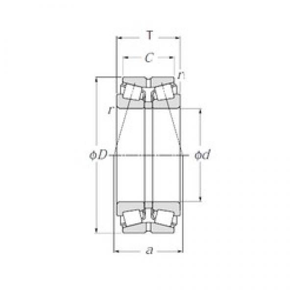 NTN 413080 Double Row Tapered Roller Bearings (Outside Direction) #2 image